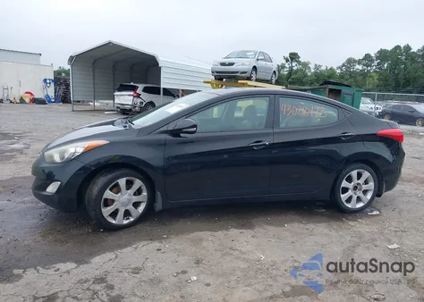 2012 Hyundai Elantra Limited (Ulsan Plant) from USA, damaged, VIN KMHDH4AE5CU268773